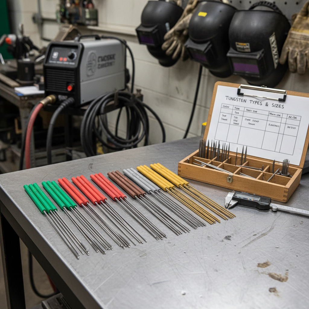 Understanding TIG Welding Tungsten Types And Sizes