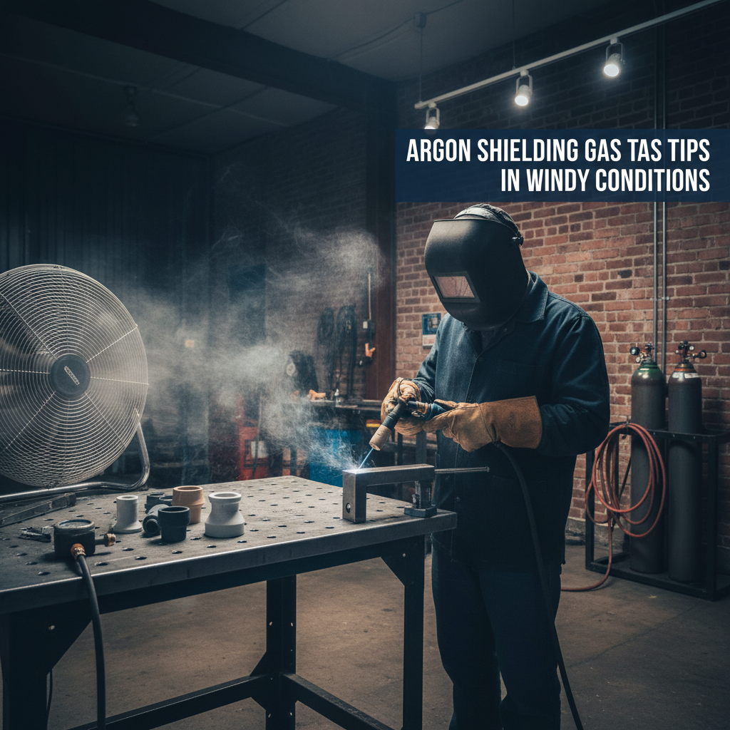 Argon Shielding Gas Tips In Windy Conditions