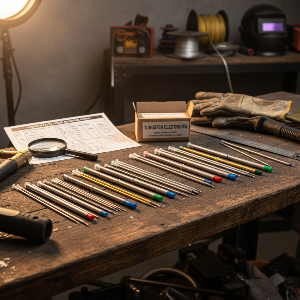 Choosing Tungsten Electrodes: Sizes And Types