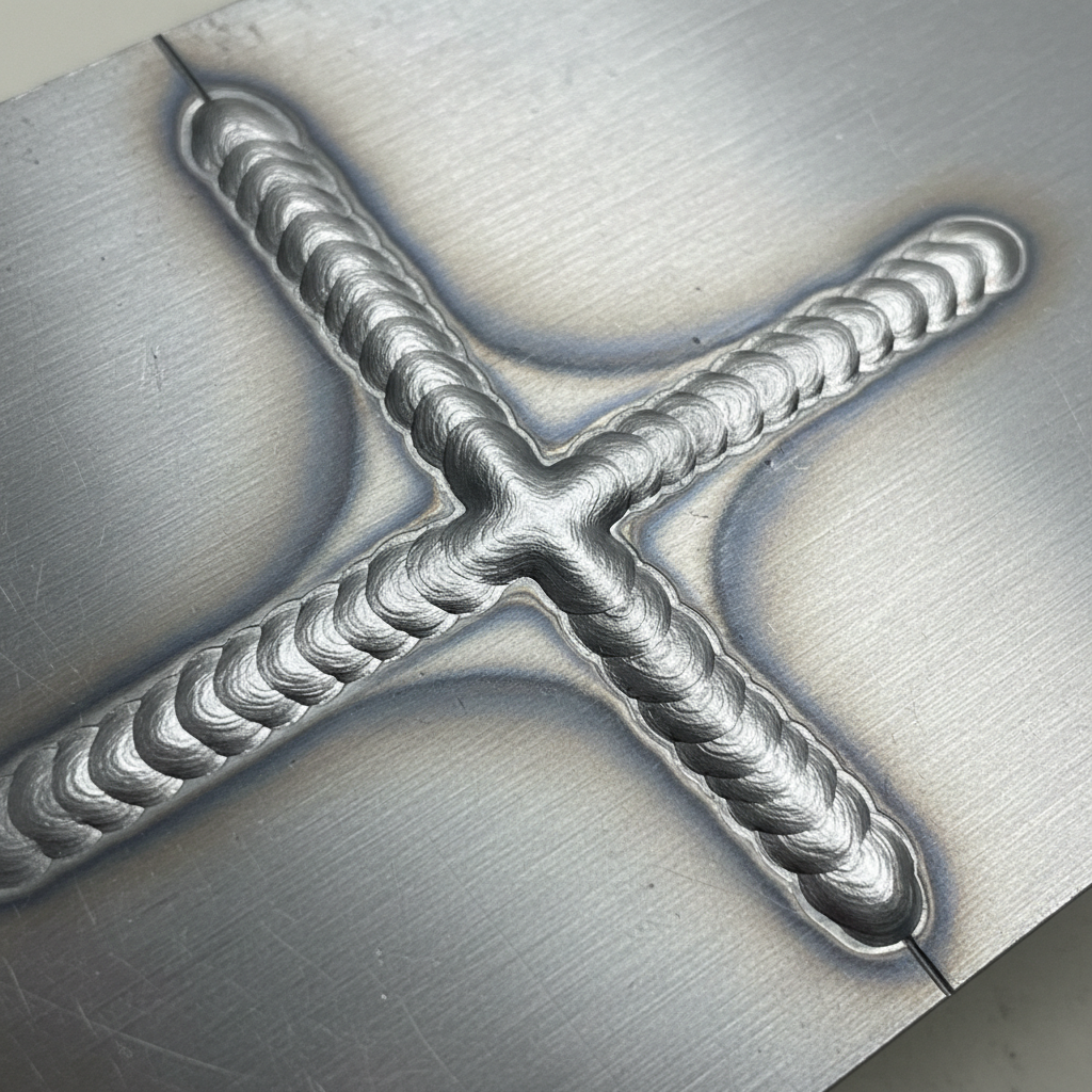 Clean aluminum TIG weld