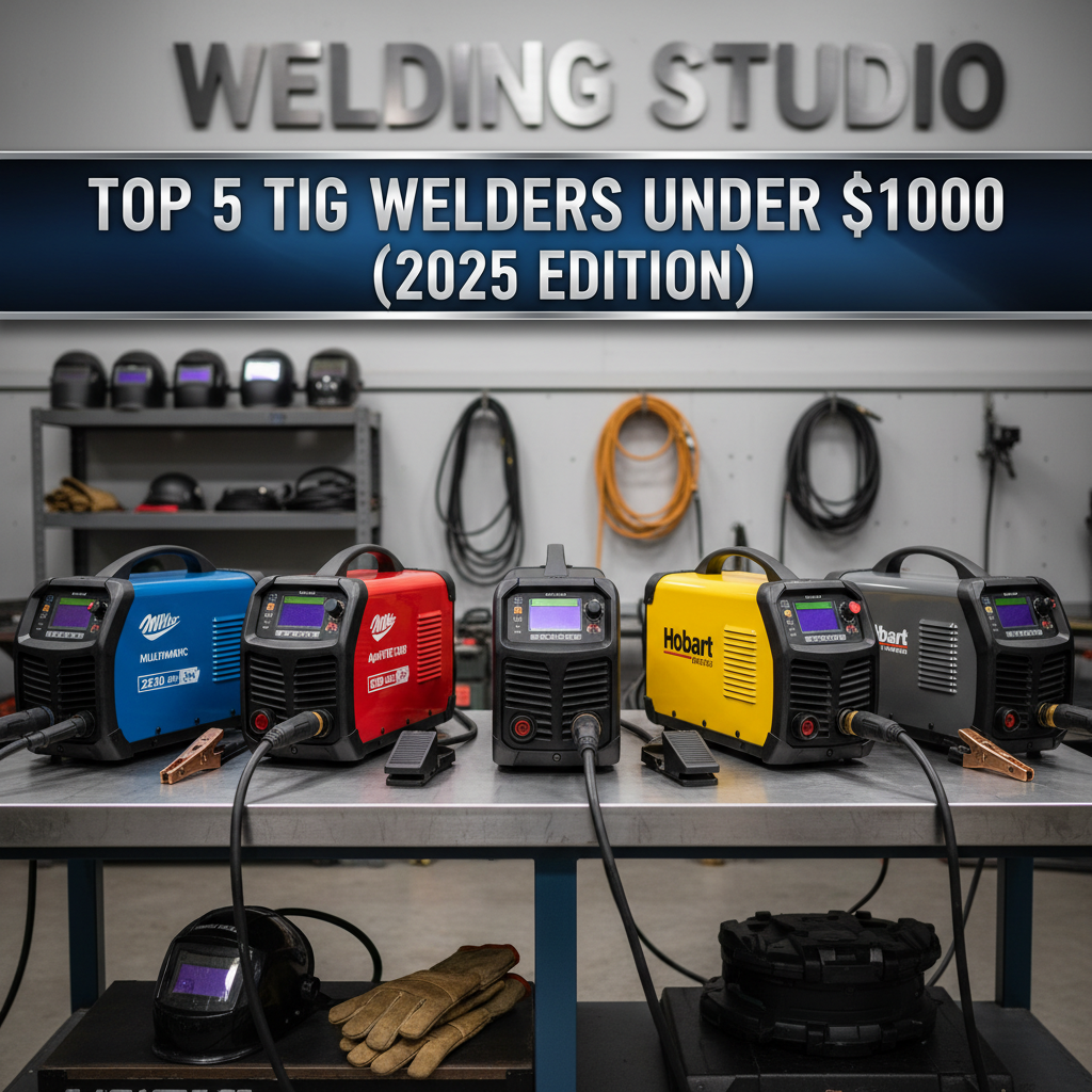 Top 5 TIG Welders Under $1000 (2025 Edition)