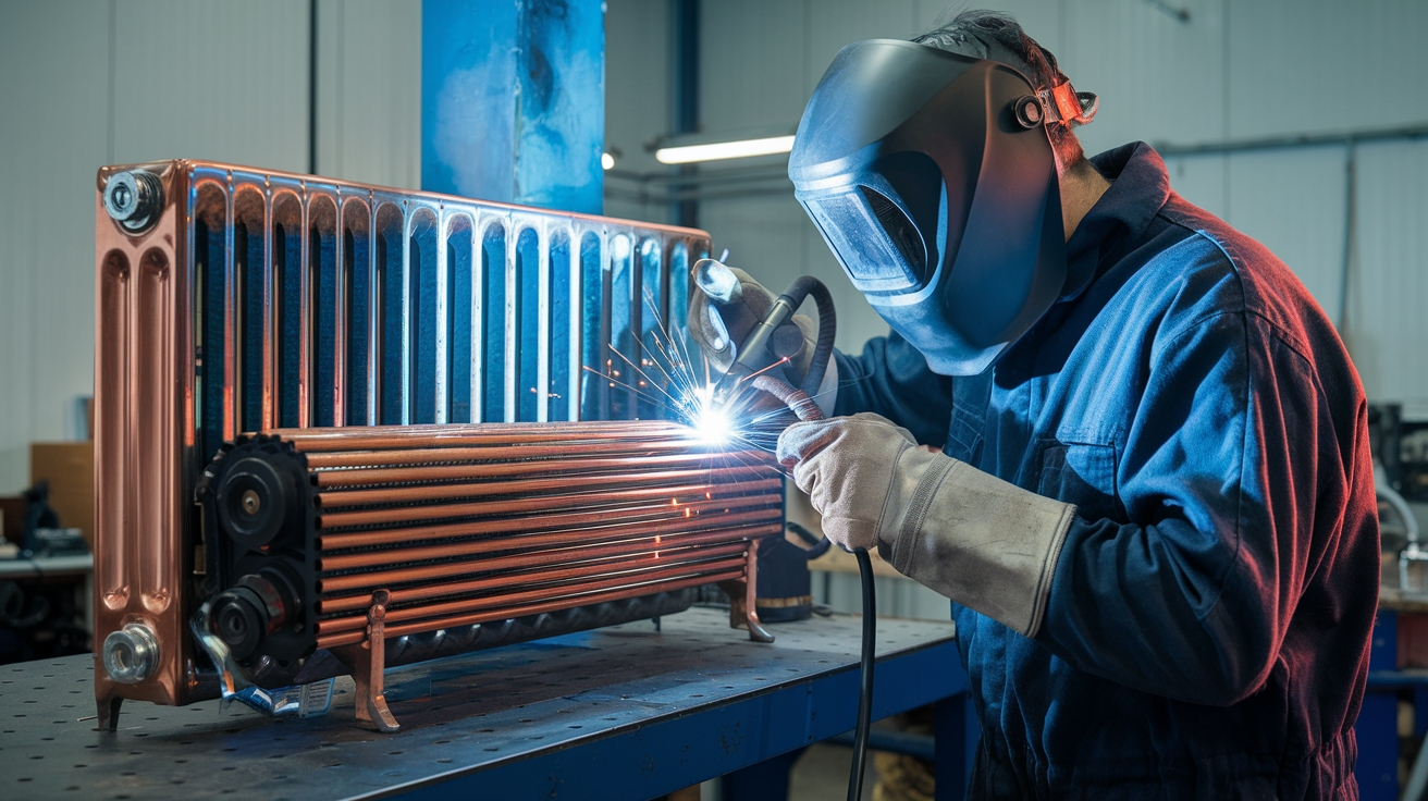 How To TIG Weld Copper Radiators