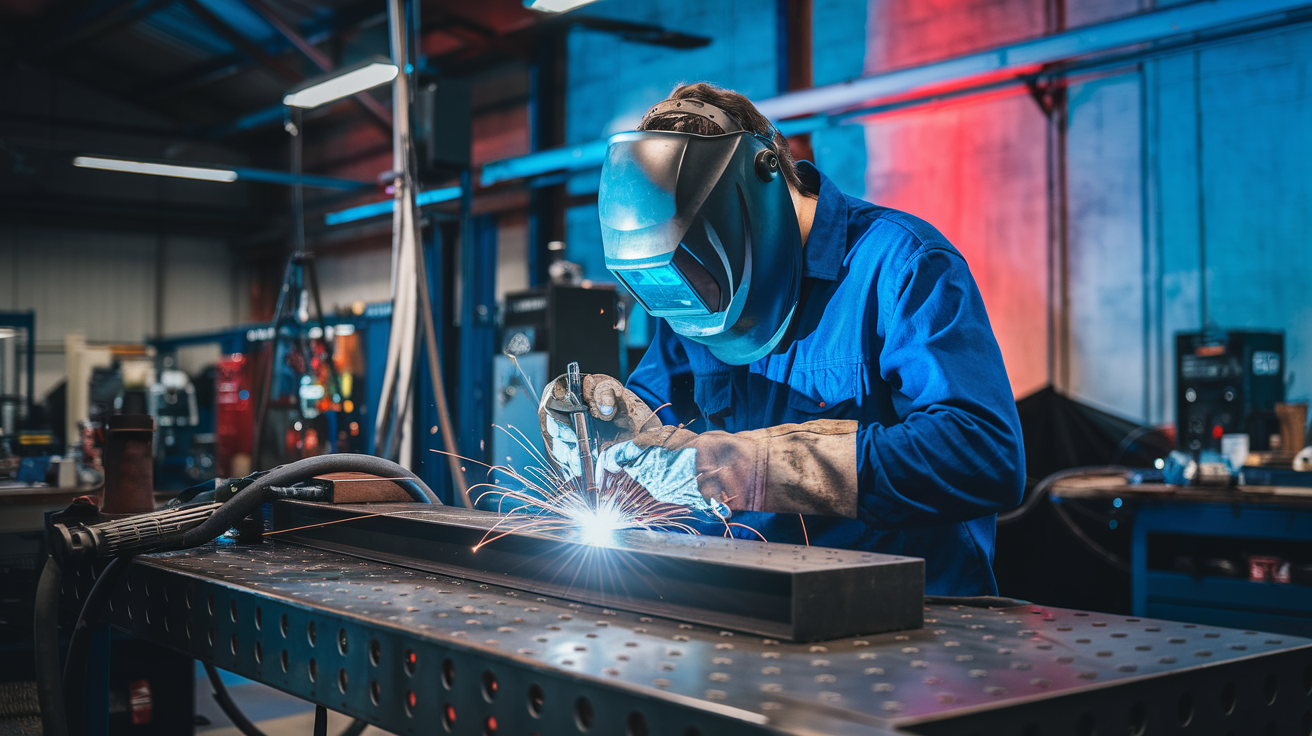 How To Build A Welding Table With TIG