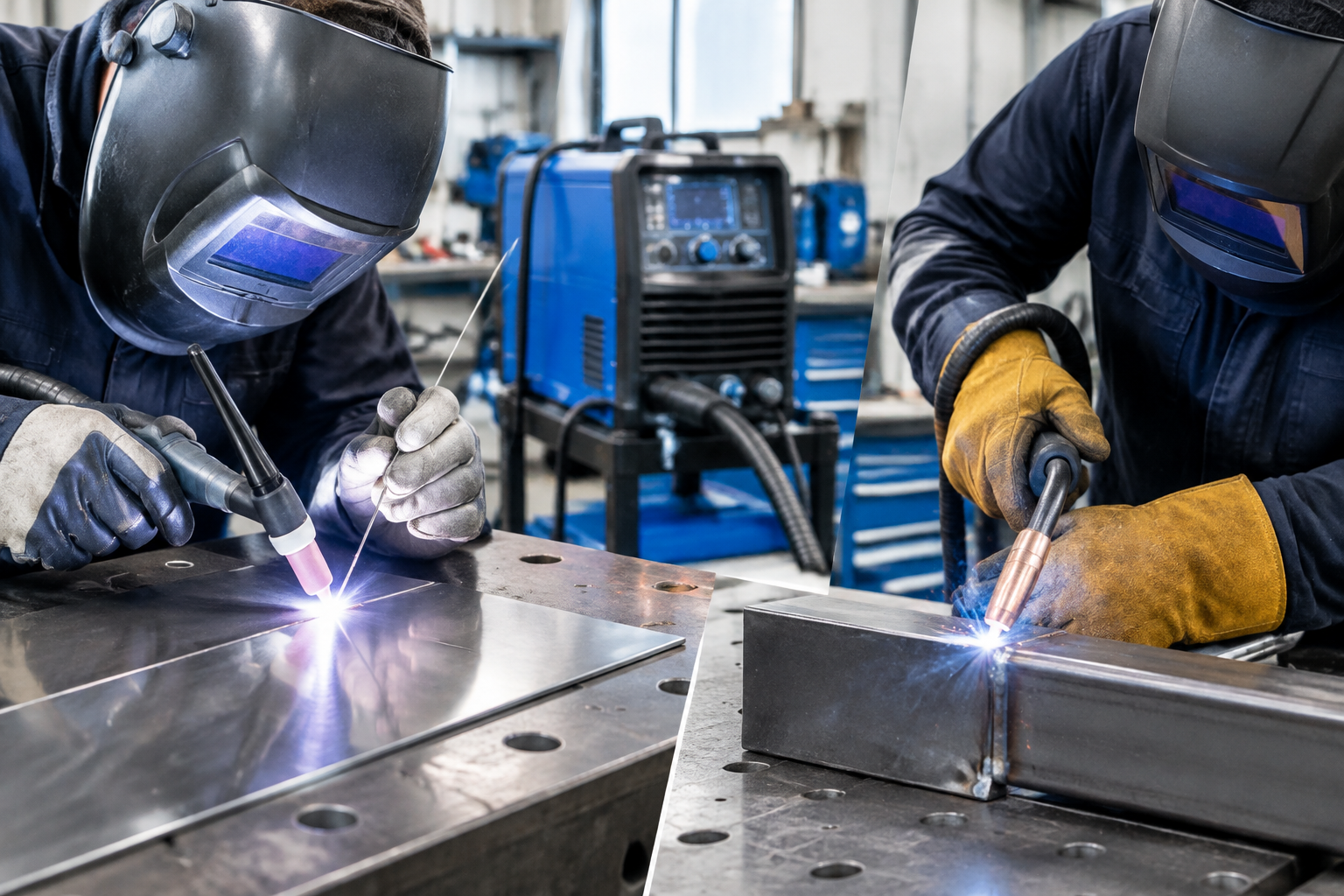 TIG Welding vs MIG Welding: From 22-Gauge Sheet to 1/4-Inch Plate