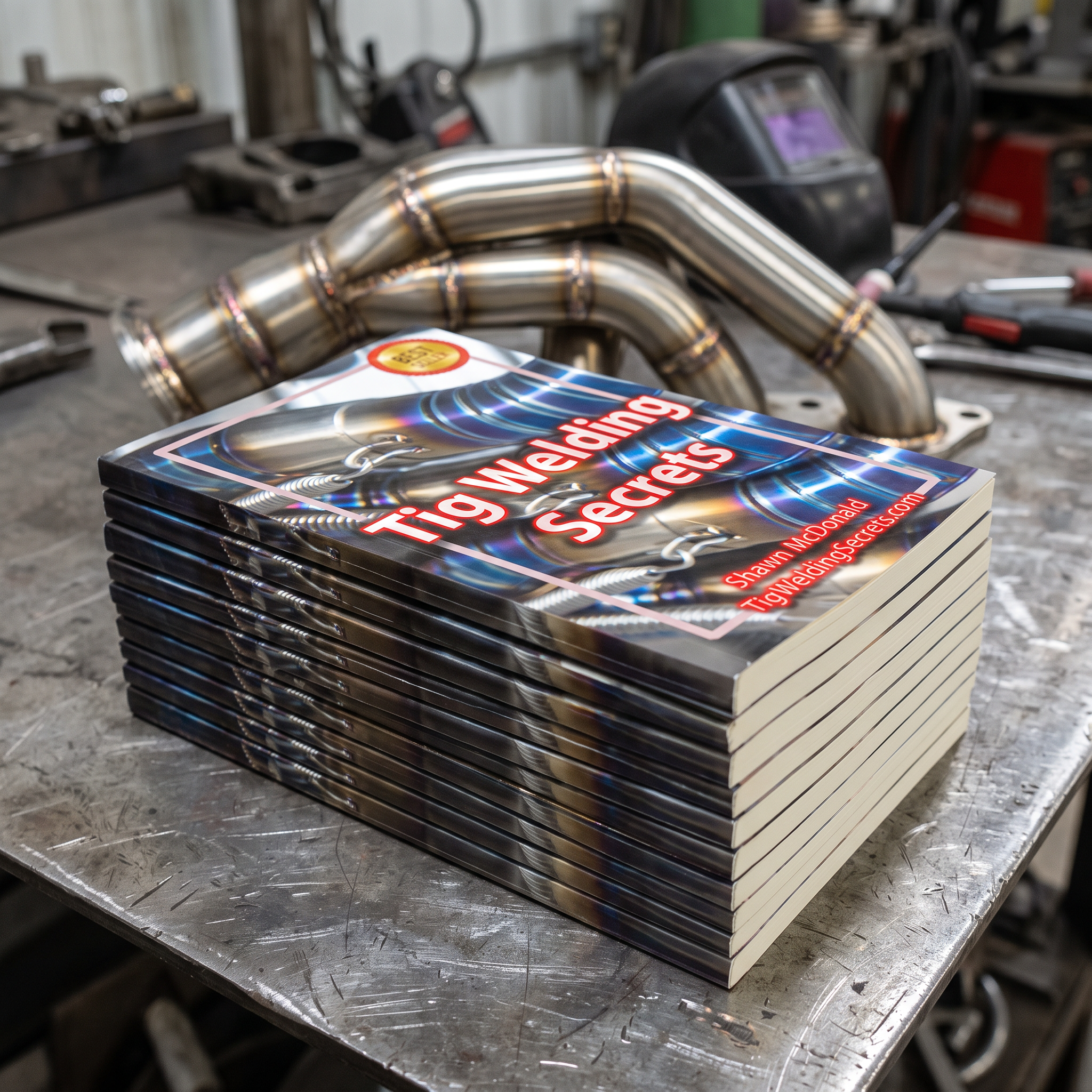 TIG Welding Secrets book cover by Shawn McDonald - Bulk wholesale orders available